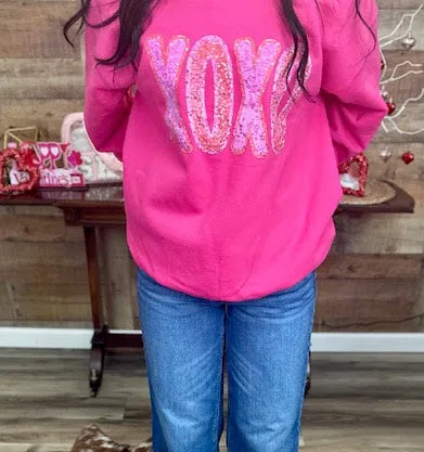 XOXO Valentine's Day Sweatshirt