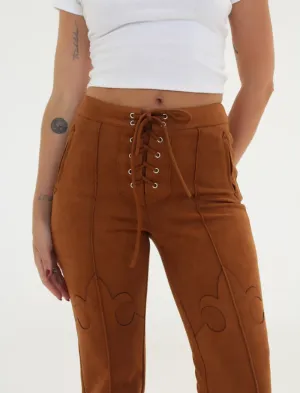 Yellowstone Pant | Saddle Suede