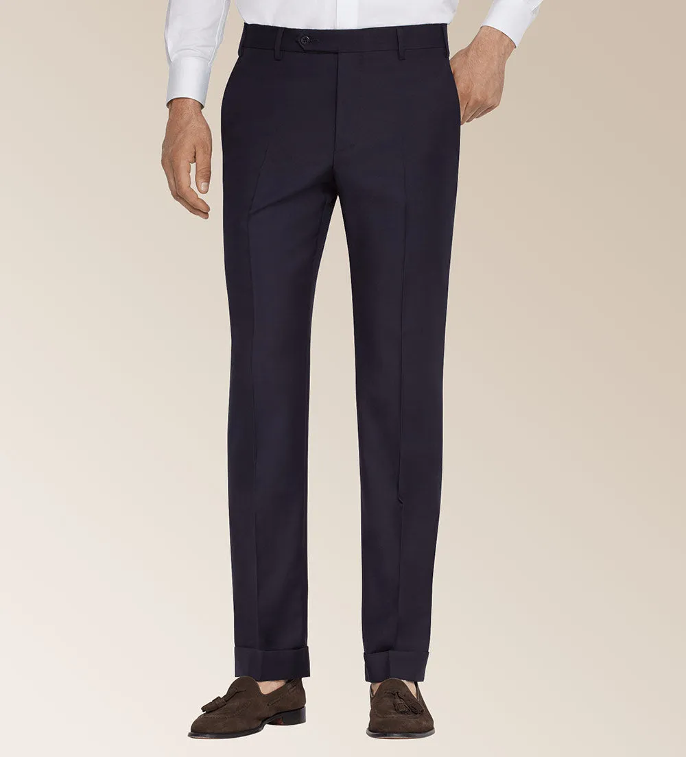 Zanella Devon Wool Serge Dress Slacks