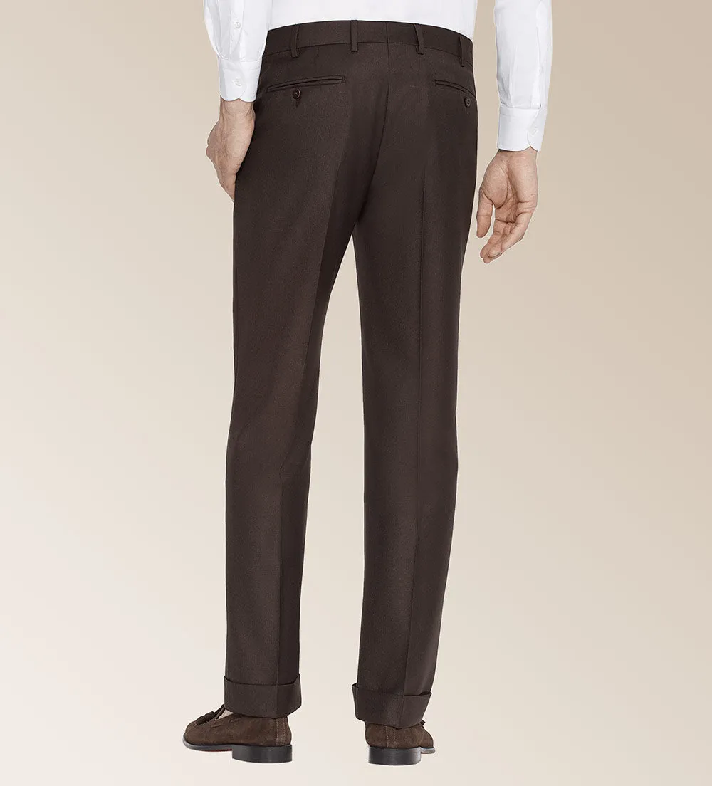 Zanella Devon Wool Serge Dress Slacks