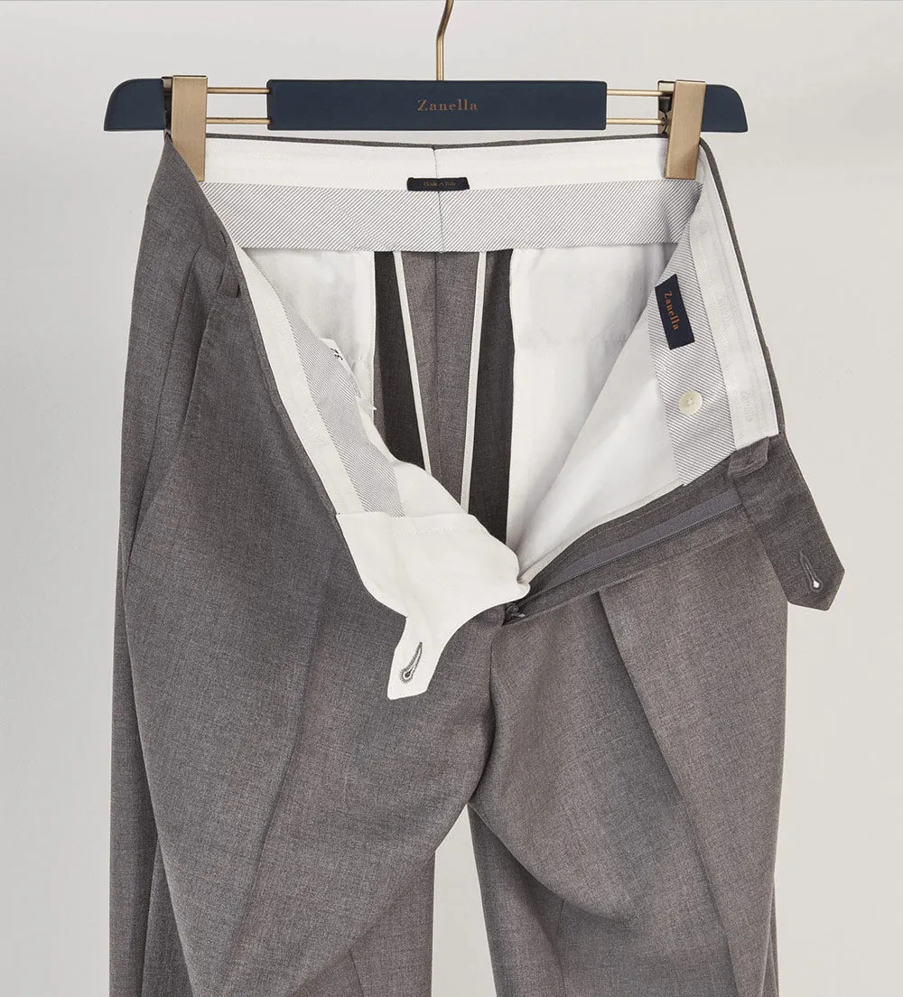 Zanella Devon Wool Serge Dress Slacks